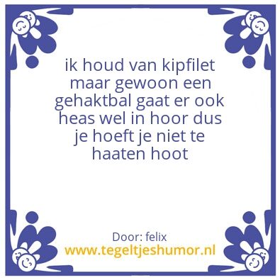 Tegeltje: gnooooooom