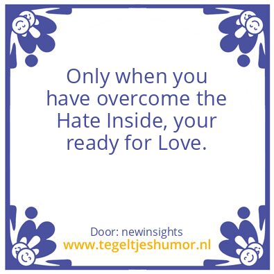 Tegeltje: “LOVE”