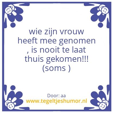 Tegeltje: aa