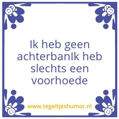 Tegeltje: Beter sturen in het onderwijs