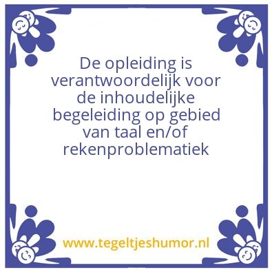Tegeltje: NER