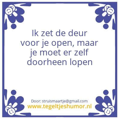 Tegeltje: uitspraak jolijn