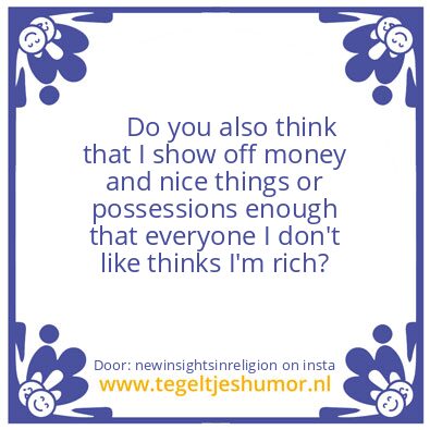 Tegeltje: Now You Know