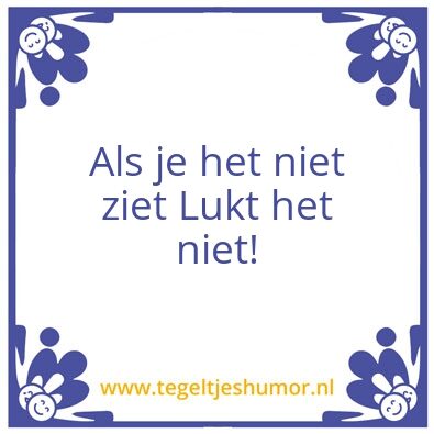 Tegeltje: Puzzelen