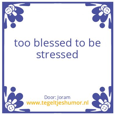 Tegeltje: Quote Laura