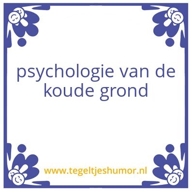 Tegeltje: ****