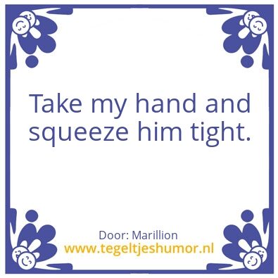 Tegeltje: Love