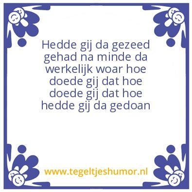 Tegeltje: Brabants gemauw