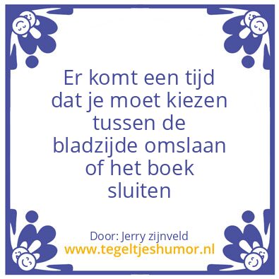 Tegeltje: boek