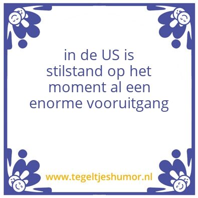Tegeltje: Trump