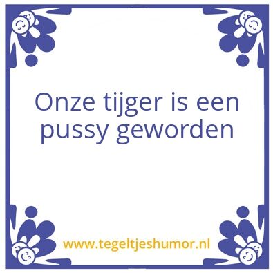 Tegeltje: Test