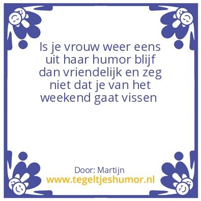 Tegeltje: Mannen ding