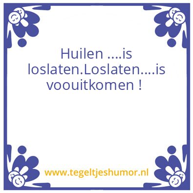 Tegeltje: Vooruit komen
