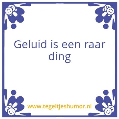 Tegeltje: Festivals