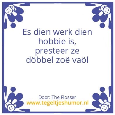 Tegeltje: spreuken