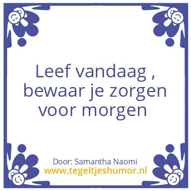 Tegeltje: SNPB