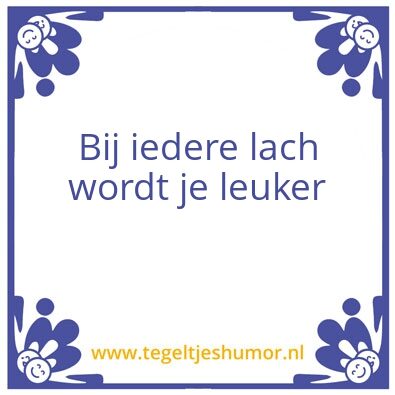 Tegeltje: 1