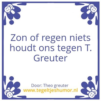 Tegeltje: Zomer