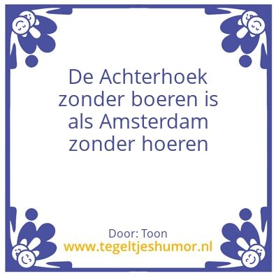 Tegeltje: X