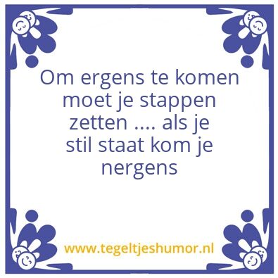 Tegeltje: Vooruitgang