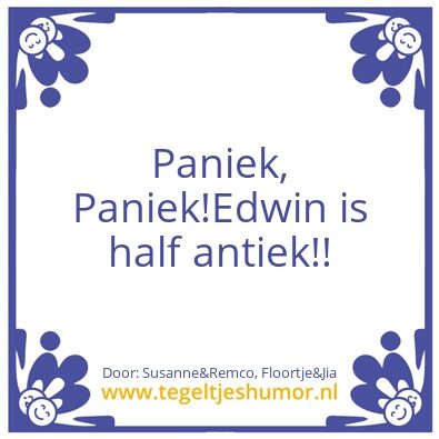 Tegeltje: Abraham