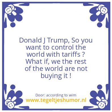 Tegeltje: Calculated Manipulation !