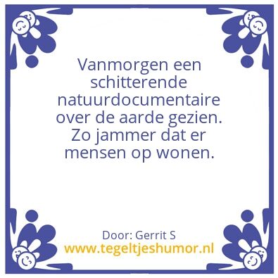 Tegeltje: Ik ben Gerrit