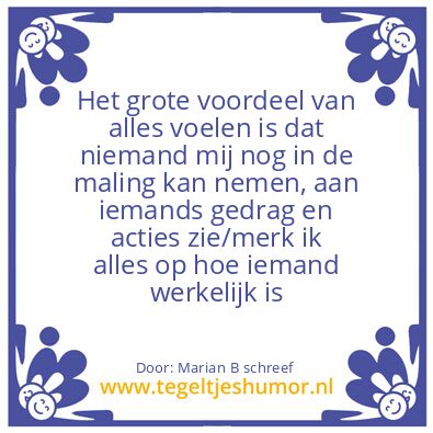Tegeltje: Marian Borg