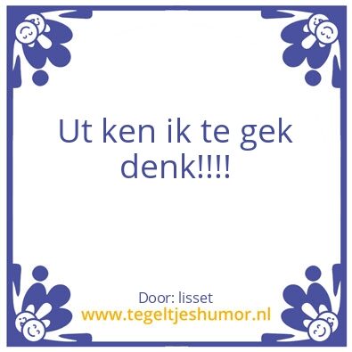 Tegeltje: lisset