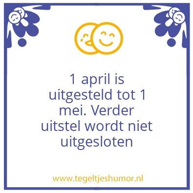 Tegeltje: .