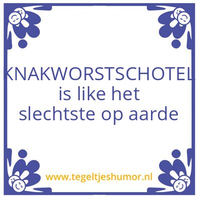 Tegeltje: Zydrate