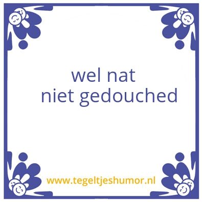 Tegeltje: .