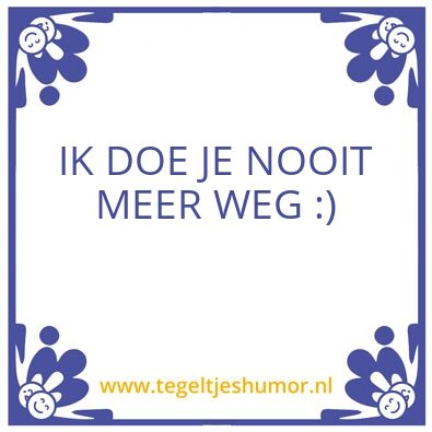 Tegeltje: SHEILA
