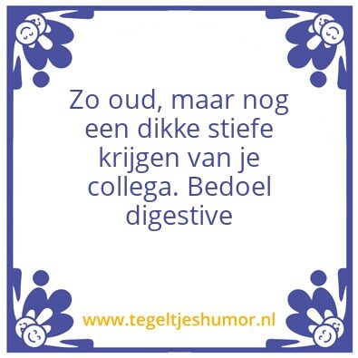 Tegeltje: Van harte gefeliciteerd