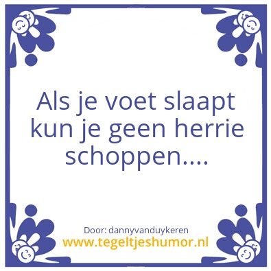 Tegeltje: Tegel