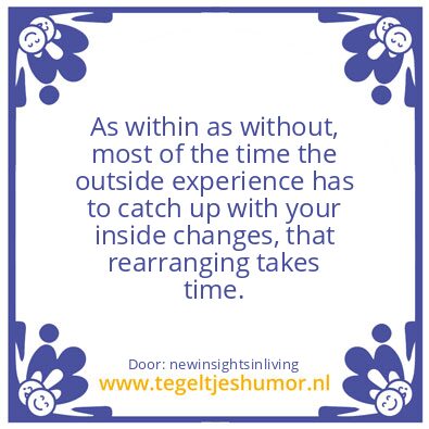 Tegeltje: Giving up was never an option,