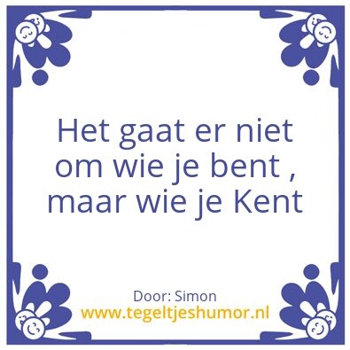Tegeltje: Superman