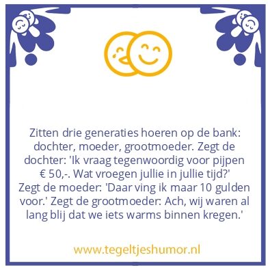 Tegeltje: 3 generaties hoeren