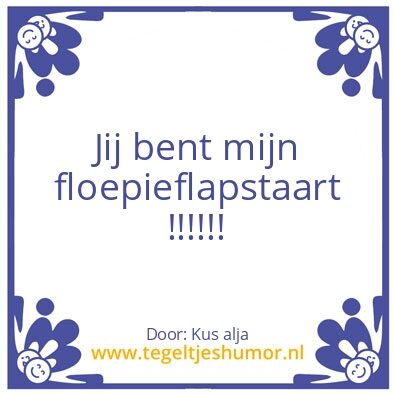 Tegeltje: Lieve Cees