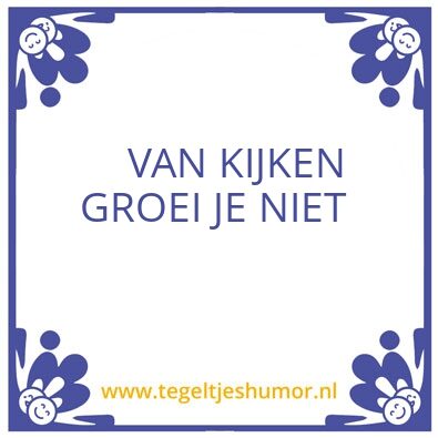 Tegeltje: KISMA