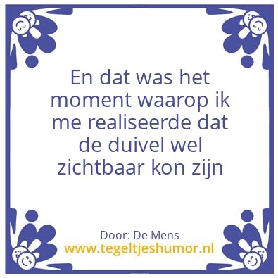 Tegeltje: Slechte mensen