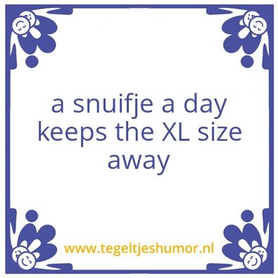 Tegeltje: Humor