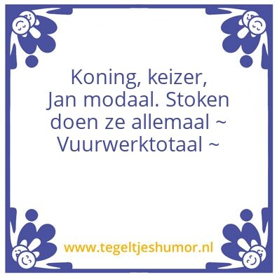 Tegeltje: VWT