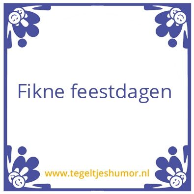 Tegeltje: kerstdiana