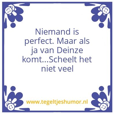 Tegeltje: Deinze