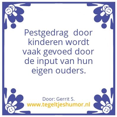Tegeltje: Ik ben Gerrit.