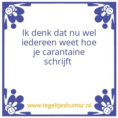 Tegeltje: 1