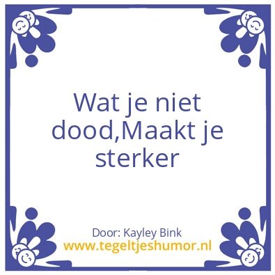 Tegeltje: KB