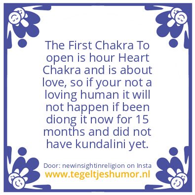 Tegeltje: Chacra