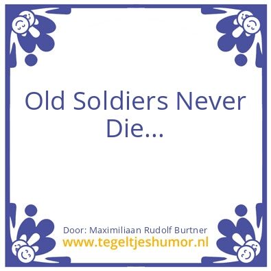 Tegeltje: VETERAAN